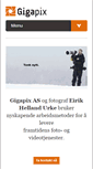 Mobile Screenshot of gigapix.no